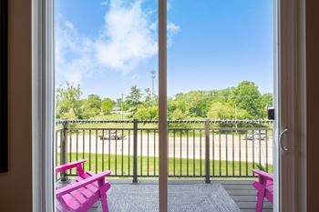 Personal balcony or covered patio